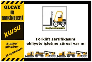forklift sertifikasını ehliyete çevirme g sınıfı ehliyet yapma süresi forklift sertifikası, portif belgesi, ehliyete çevirme süresi