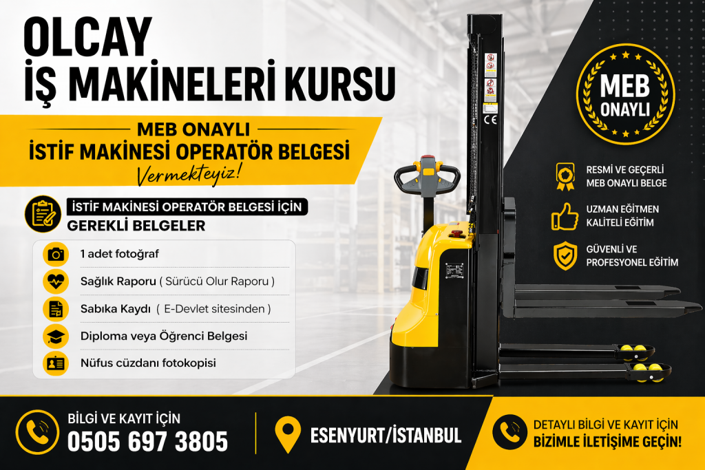 istif belgesi başvuru evrakları